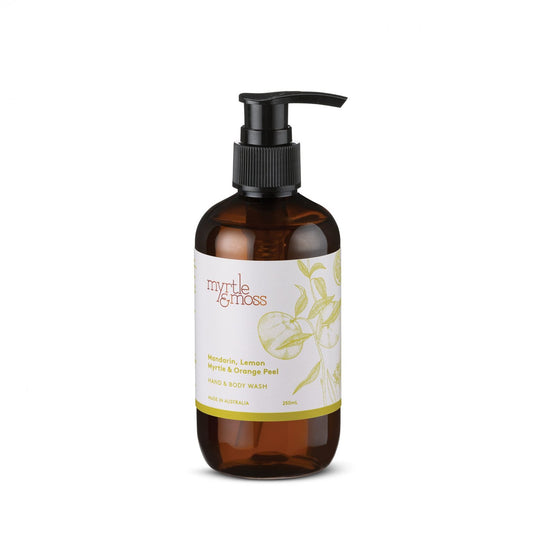 Mandarin, Lemon Myrtle & Orange Peel - Hand & Body Wash 250ml