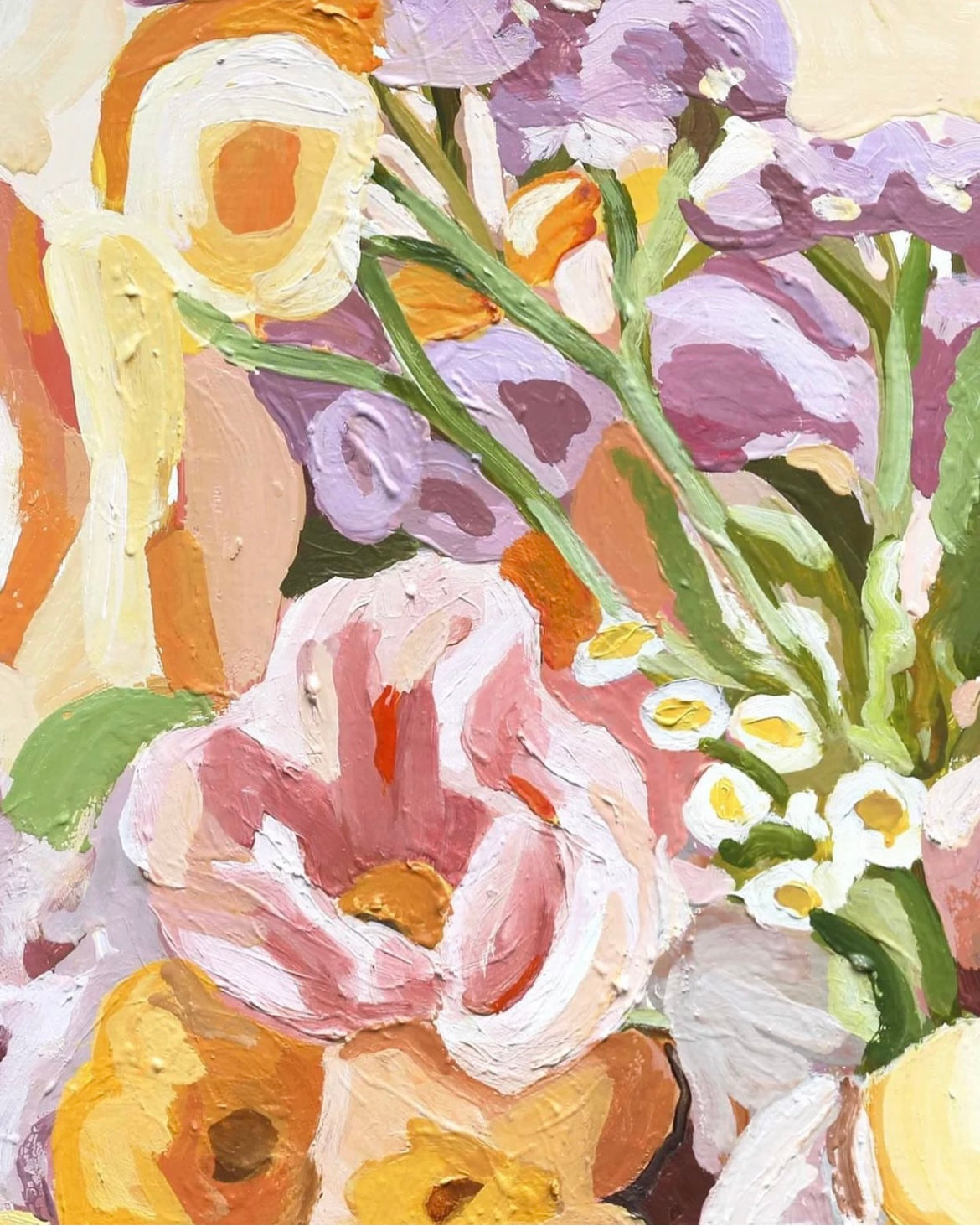 Paint like frida - Paint by Numbers Birthday Flowers