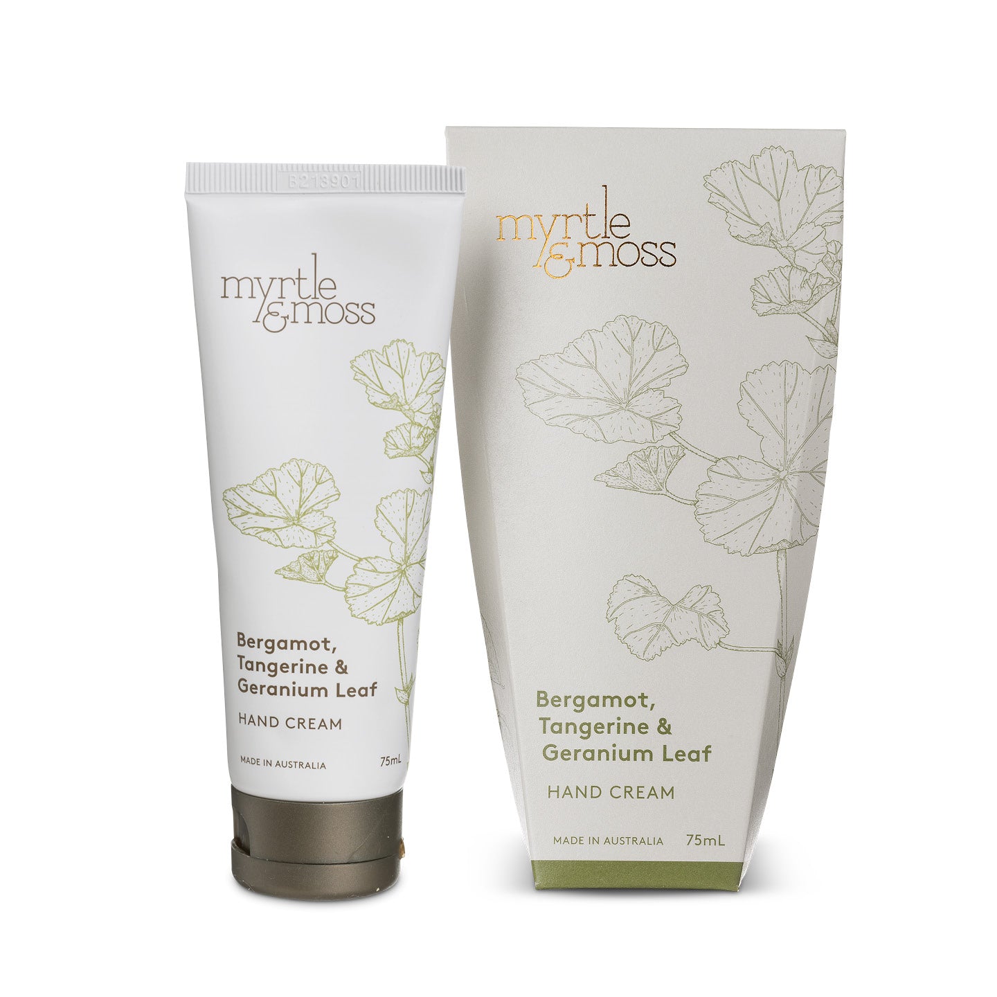 Bergamot, Tangerine & Geranium Leaf - Hand Cream 75ml