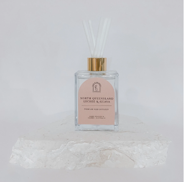 North Queensland Lychee & Guava Premium Reed Diffuser